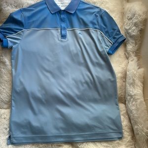 Blue J. Lindeberg regular fit L golf polo
